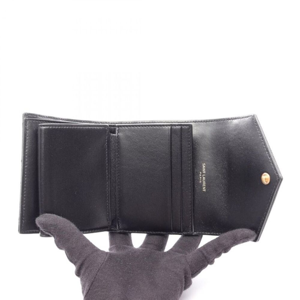 Saint Laurent Paris Cassandra Leather Wallet - Picture 4 of 6